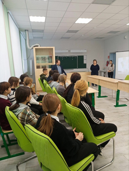 Профориентационная встреча с представителями Рязановского сельскохозяйственного техникума.